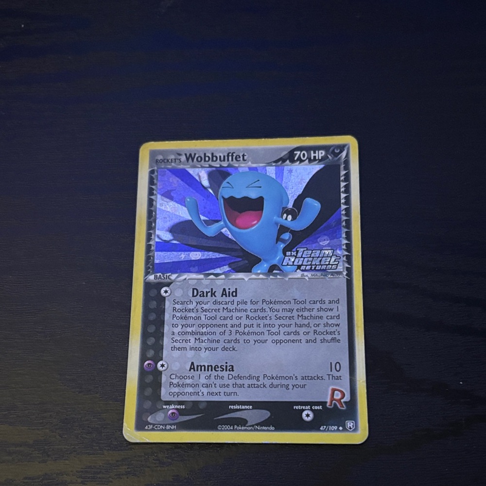 Wobbuffet Pokémon Card